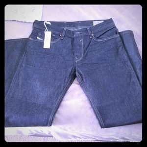 Mens Diesel Waykee Regular-Straight Leg Jean-0088Z